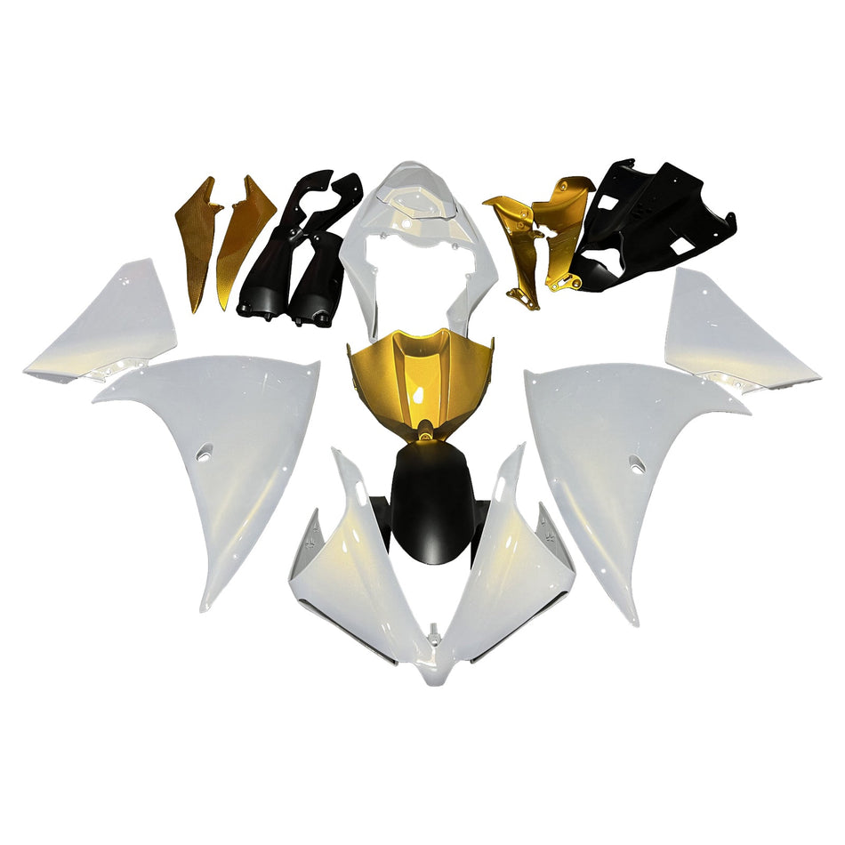 ヤマハ YZFR1 YZF-R1 2012-2014 用 インジェクションフェアリングキット ボディワーク プラスチック ABS
