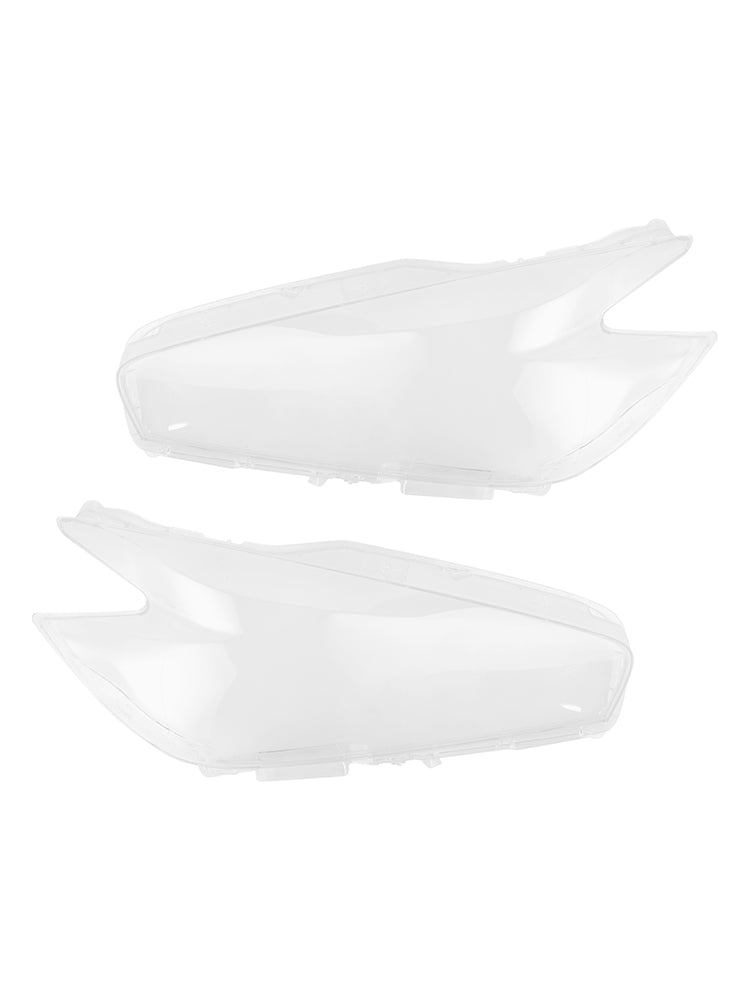 2015-2018年式 日産ムラーノ 左+右フロントヘッドライト クリアレンズカバー