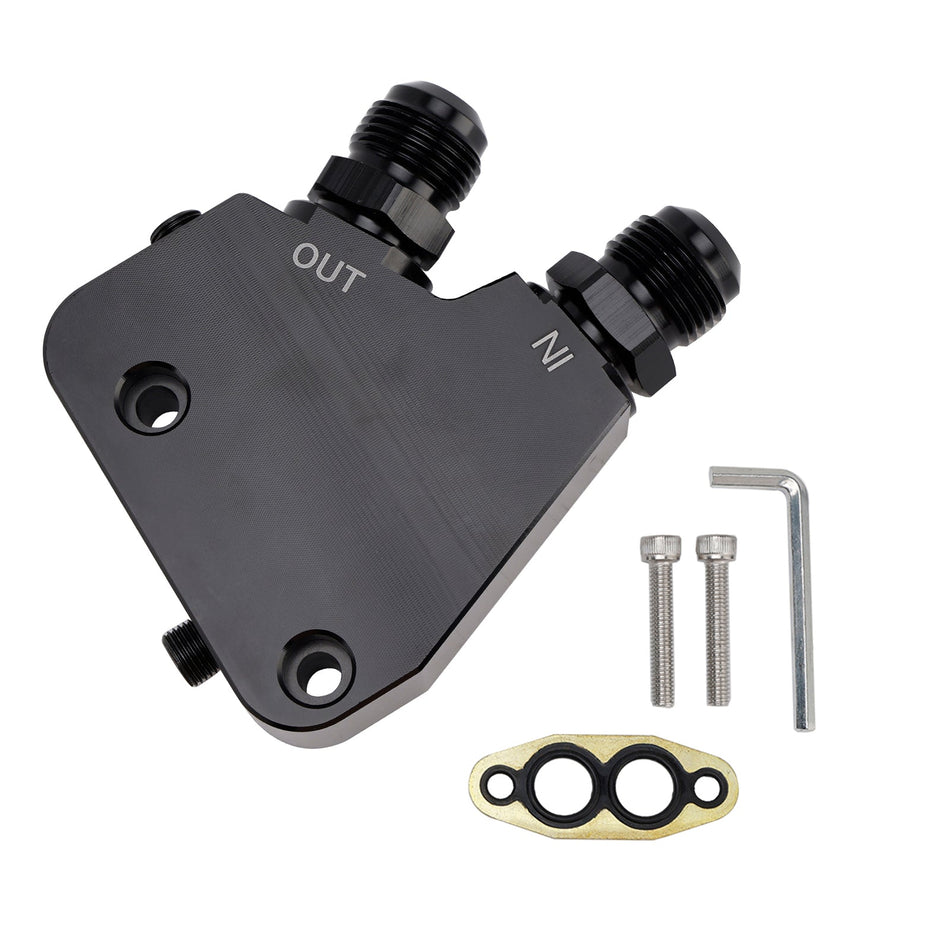 2005-2019 コルベット GM LS LS1 LS2 LS3 LS6 (5個パック) エンジンオイルクーラーアダプターキット