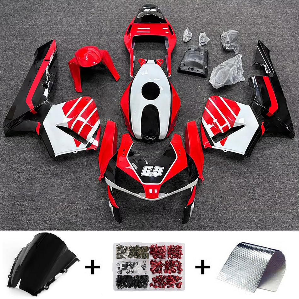 ホンダ CBR600RR 2003-2004 F5 用インジェクション フェアリングキット ボディワーク プラスチック ABS