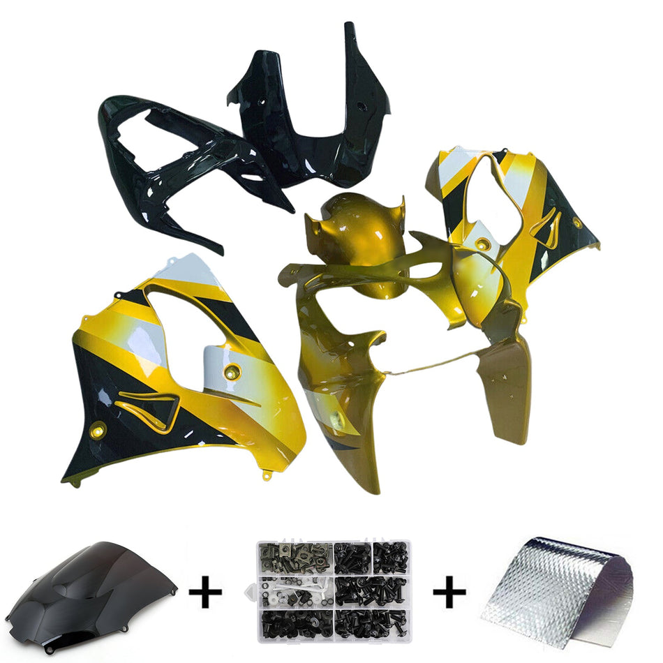 2002-2003 カワサキ ZX9R インジェクションフェアリングキット ボディワーク プラスチック ABS