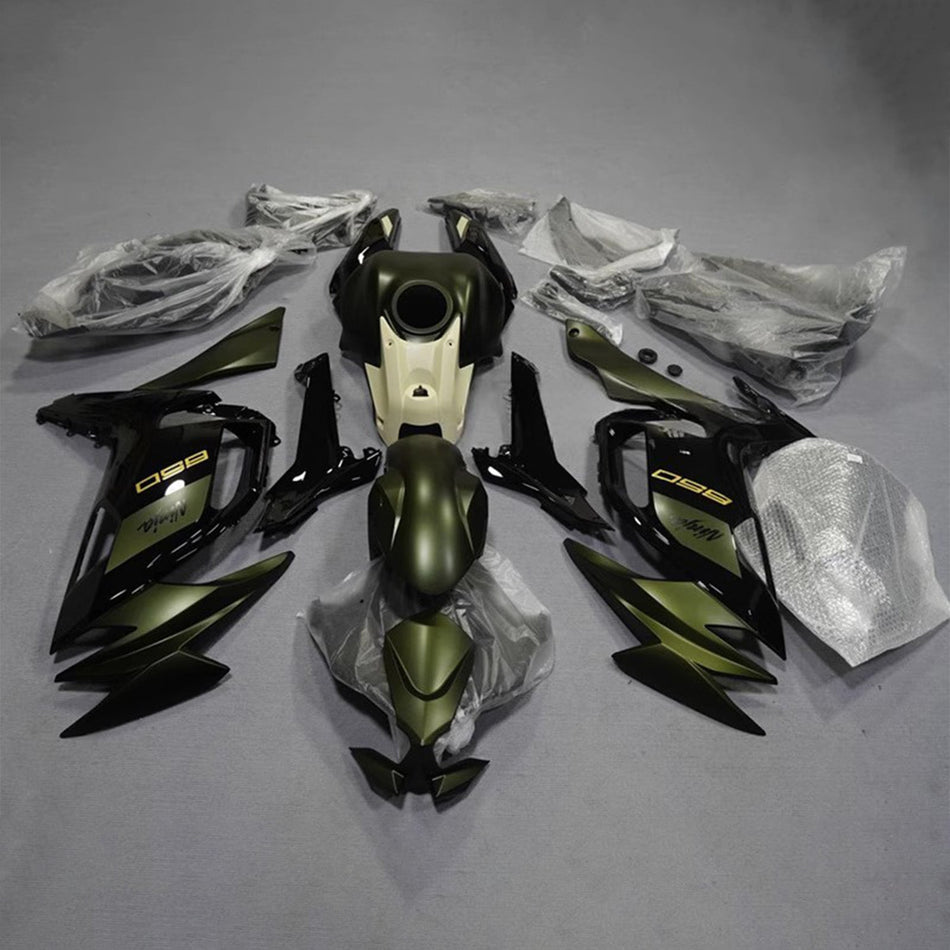 インジェクションフェアリングキット ボディワーク ABS カワサキ ER-6F Ninja650 2020-2025 に適合