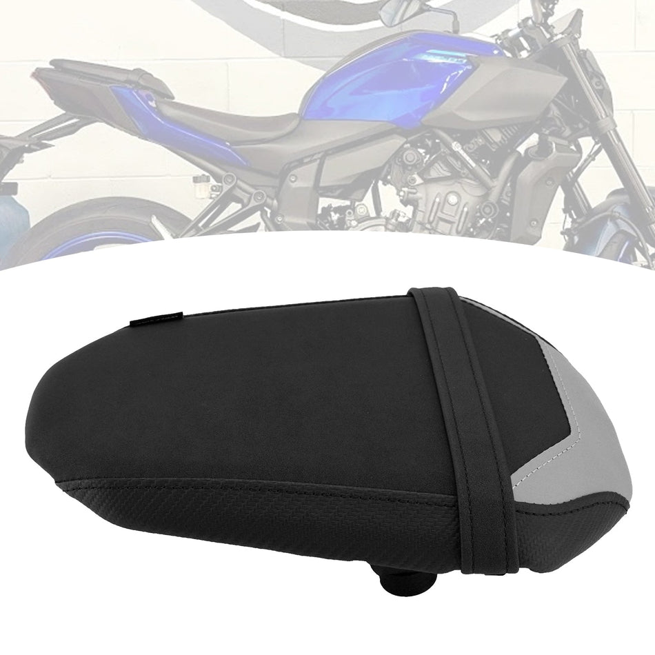 2025年以降 ヤマハ MT-07 FZ-07 FZ-07 リアシート パッセンジャークッション フラットPU ブラック