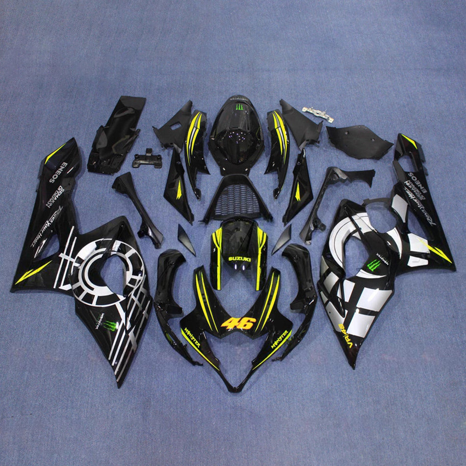 スズキ GSXR1000 2005-2006 K5 用 インジェクションフェアリングキット ボディワーク プラスチック ABS