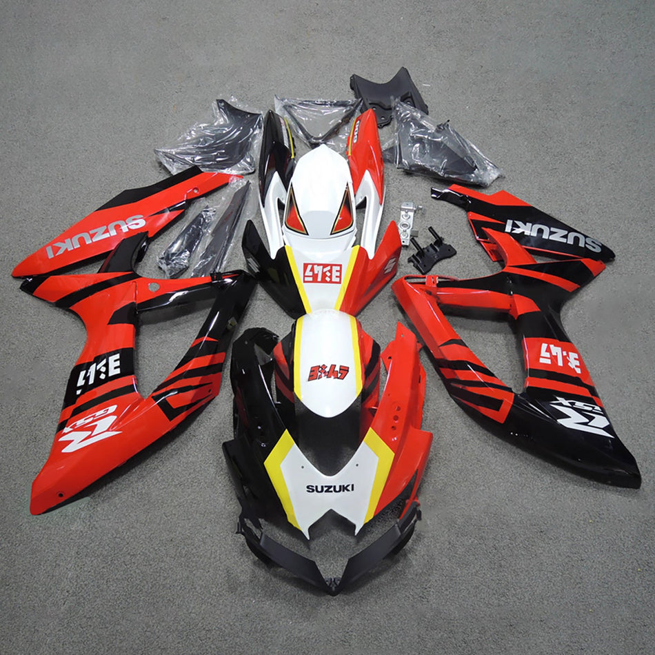スズキ GSXR 600/750 2008-2010 K8 用 インジェクションフェアリングキット ボディワーク プラスチック ABS