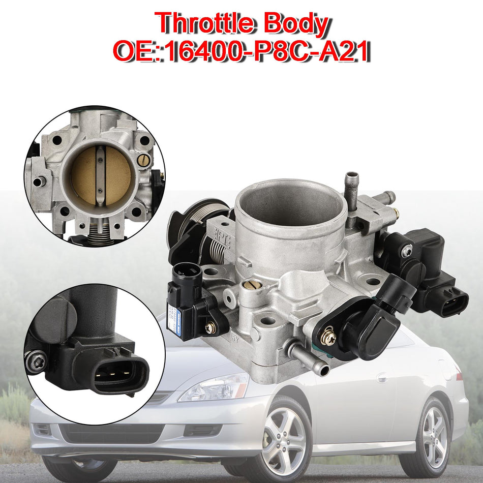 ホンダ アコード アキュラ TL CL 3.0 3.2L 97-03 16400-P8C-A21 用スロットル ボディ アセンブリ