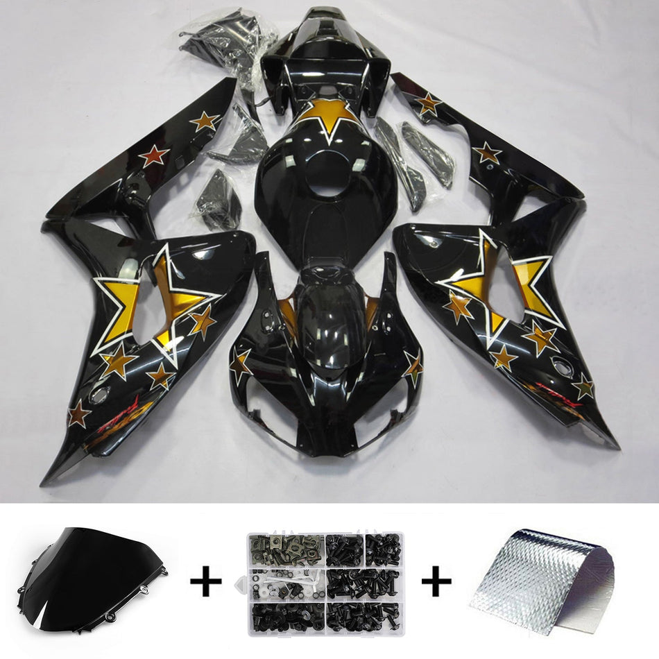 ホンダ CBR1000RR 2006-2007 用インジェクション フェアリングキット ボディワーク プラスチック ABS