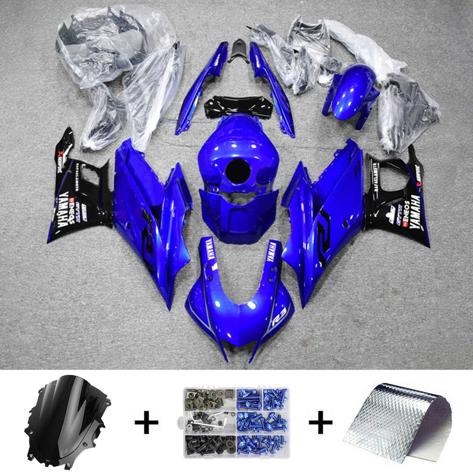 2022-2023 ヤマハ YZF-R3 R25 インジェクションフェアリングキット ボディワーク プラスチック ABS #124