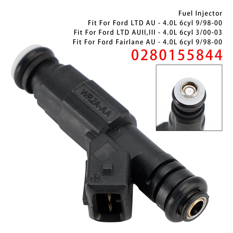 フォード ファルコン AU 4.0L ジープ チェロキー コマンダー用 燃料インジェクター 1個 0280155844