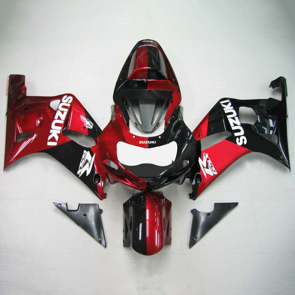 2001-2003 スズキ GSXR750 K1 Amotopart インジェクションフェアリングキット ボディワーク プラスチック ABS #104