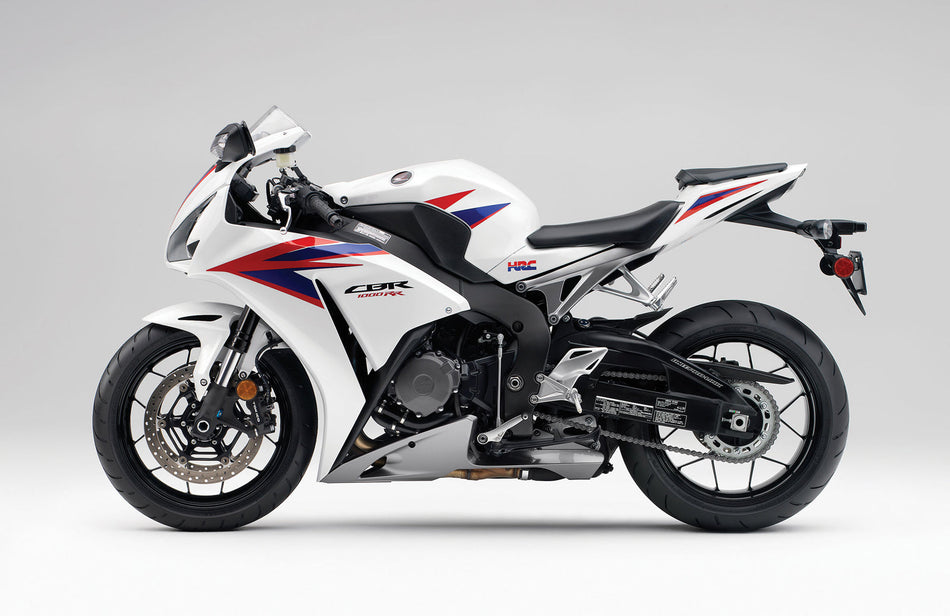 2012-2016 ホンダ CBR1000RR HRC ホワイト CBR レーシング フェアリング ジェネリック