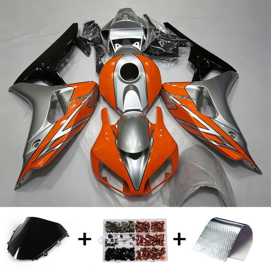 ホンダ CBR1000RR 2006-2007 用インジェクション フェアリングキット ボディワーク プラスチック ABS
