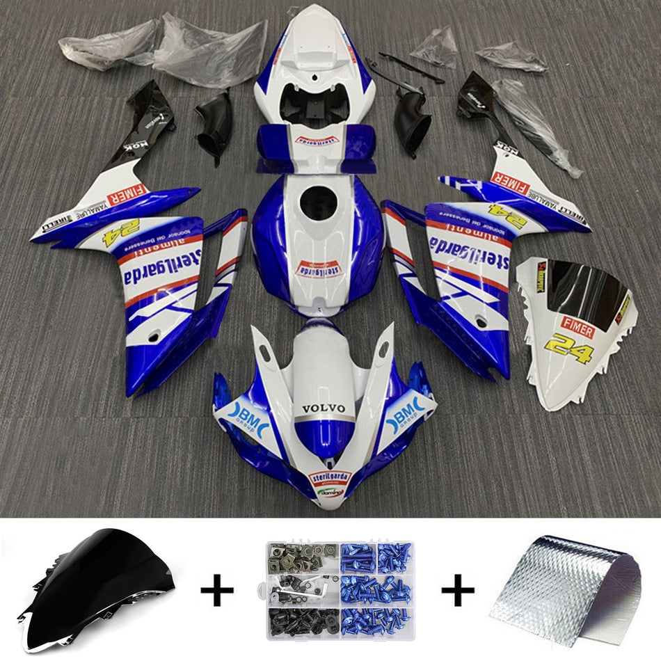 2007-2008 ヤマハ YZF 1000 R1 フェアリングキット ボディワーク プラスチック ABS