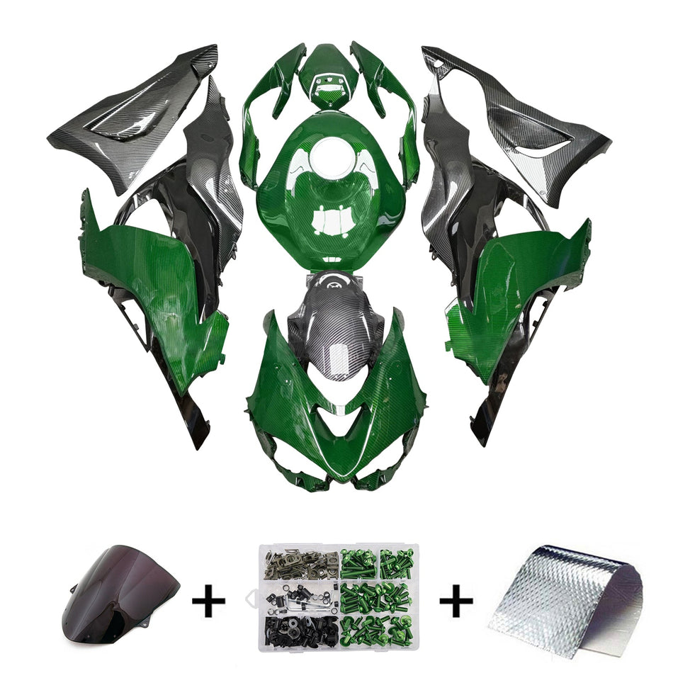 インジェクションフェアリングキット ボディワーク プラスチック ABS カワサキ ZX-6R 2024-2025 に適合