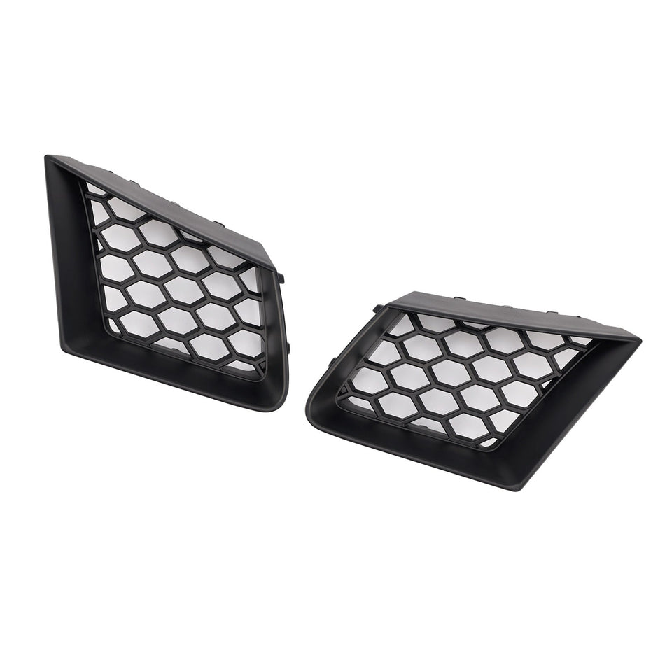 2002-2009 Seat Ibiza Cordoba 6L 2PCS ハニカムフロントグリル グリル FR