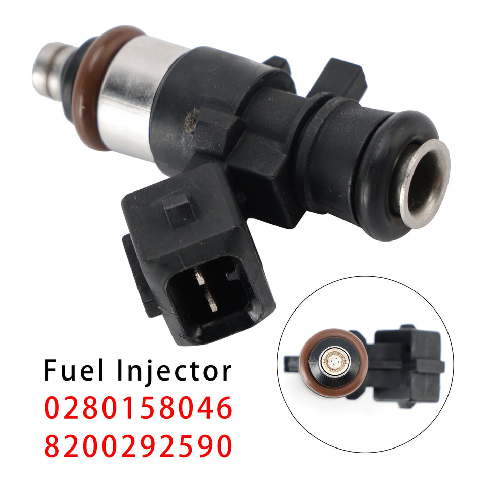 ダチア サンデロ ルノー クリオ III 用 燃料インジェクター 1個 0280158046 8200292590