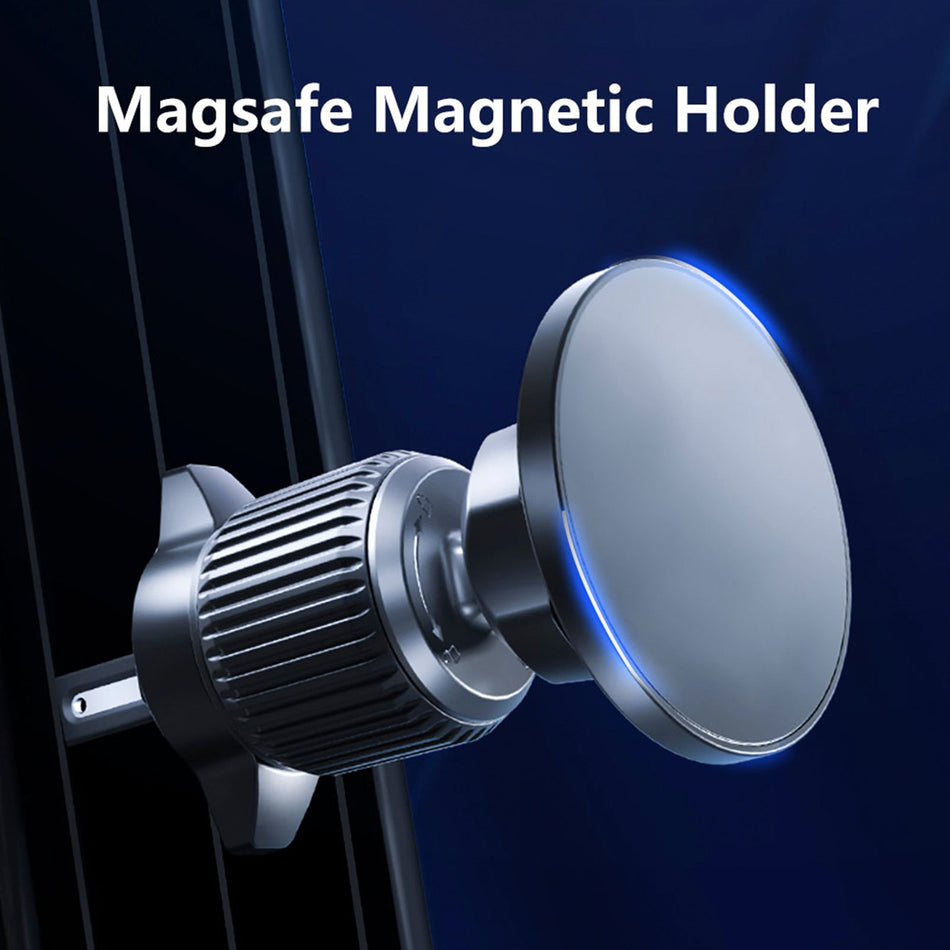 Magsafe マグネット式車載スマホホルダー 車載エアコン吹き出し口ホルダー Apple 13 14 15 16 17 対応