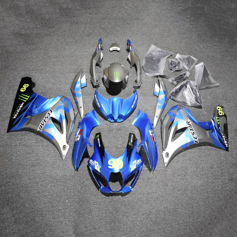 スズキ GSXR1000 2017-2025 K17用 インジェクションフェアリングキット ボディワーク プラスチック ABS