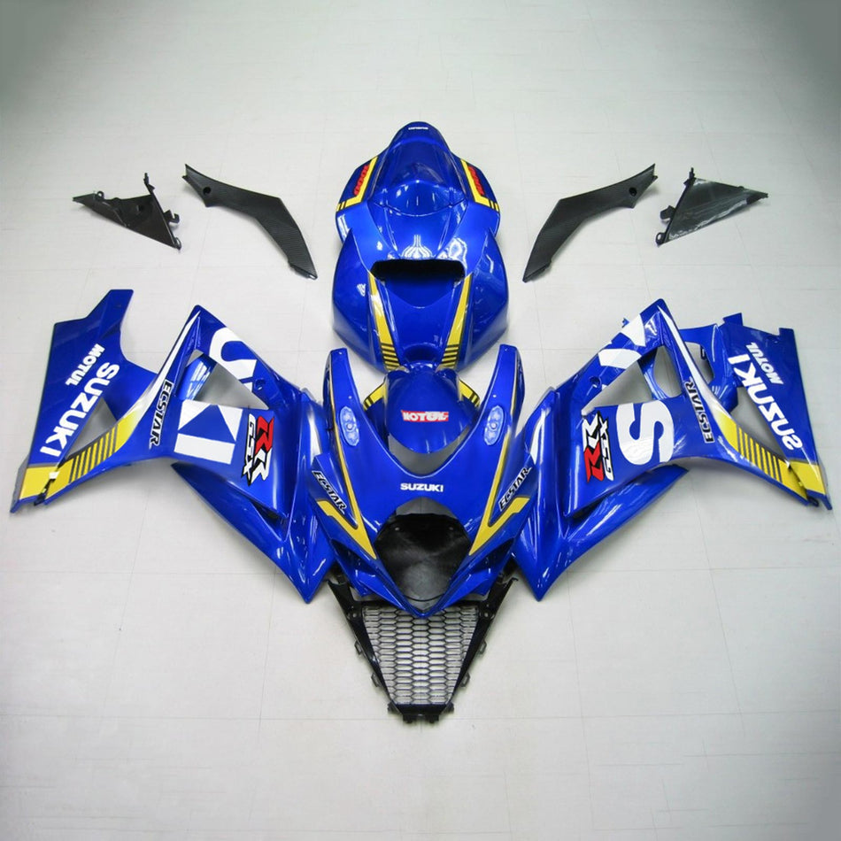 2007-2008 スズキ GSXR1000 K7 Amotopart インジェクションフェアリングキット ボディワーク プラスチック ABS #125