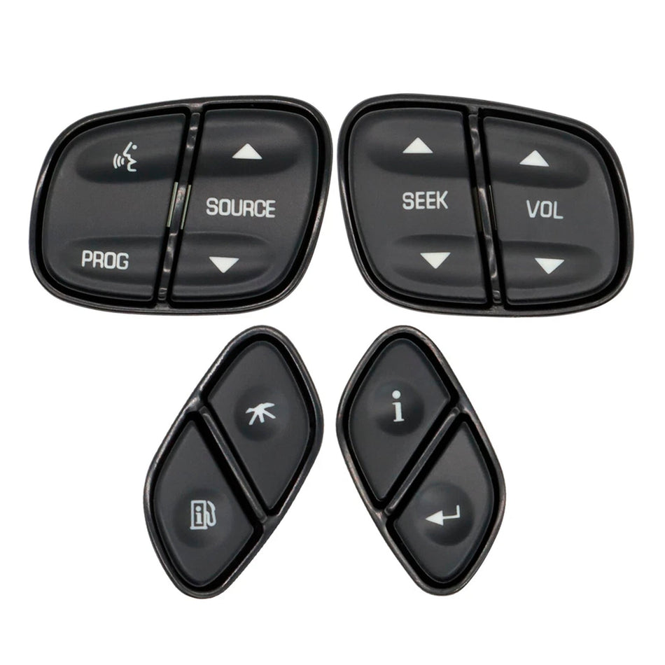 シボレー サバーバン 2003-2006 用 4灯式ステアリングホイールスイッチコントロールボタン