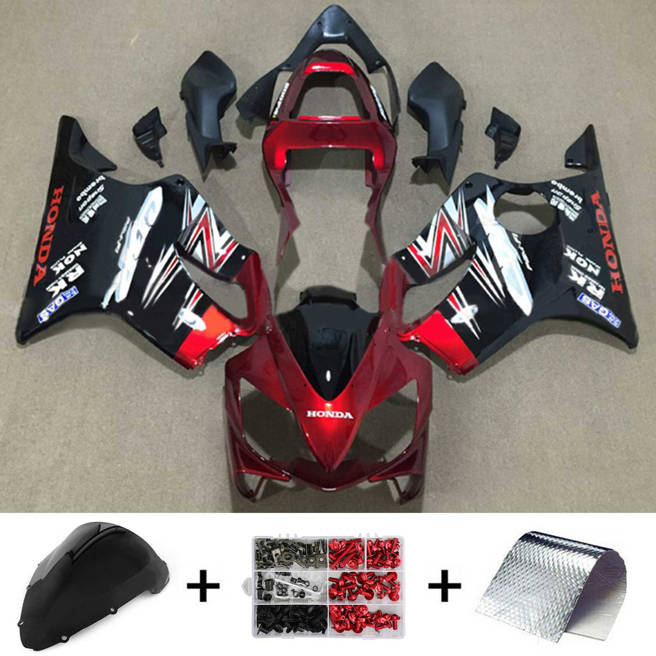 2001-2003 ホンダ CBR600 F4i インジェクションフェアリングキット ボディワーク プラスチック ABS#137