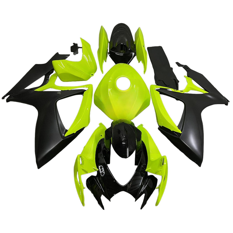 スズキ GSXR 600/750 2006-2007 K6 用 インジェクションフェアリングキット ボディワーク プラスチック ABS