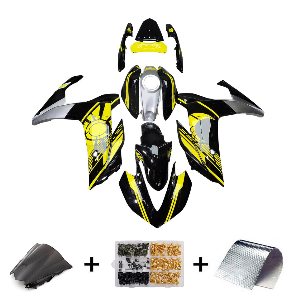 ヤマハ YZF-R3 2014-2018 R25 2015-2017 用 インジェクションフェアリングキット ボディワーク ABS