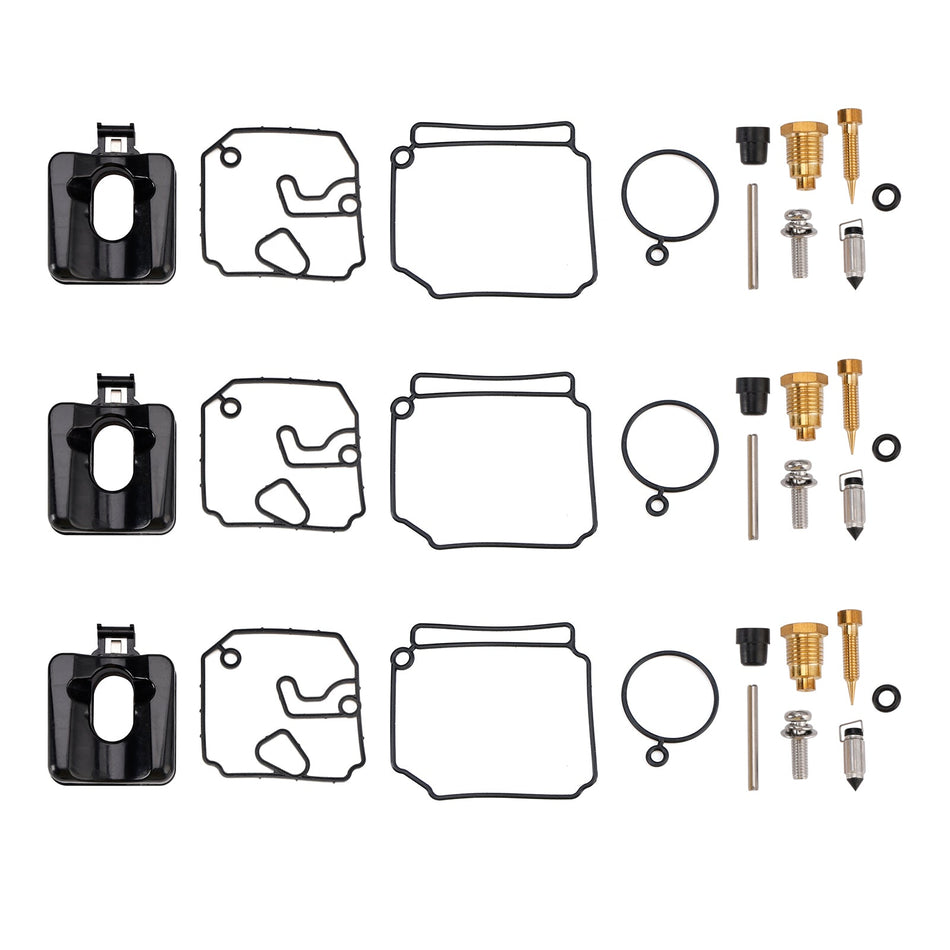 ヤマハ40HP＆50HP 2ストローク船外機キャブレター用燃料ポンプ修理キット3個