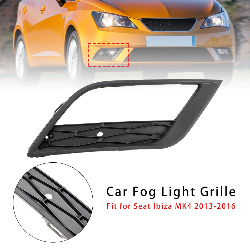 2013-2016 Seat Ibiza MK4 フォグランプグリル 右側 6J0853666F