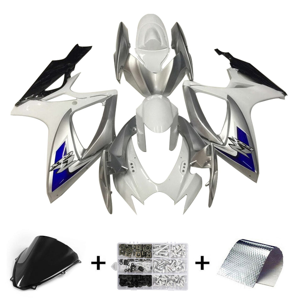2006-2007 スズキ GSXR 600/750 K6 インジェクションフェアリングキット ボディワーク プラスチック ABS