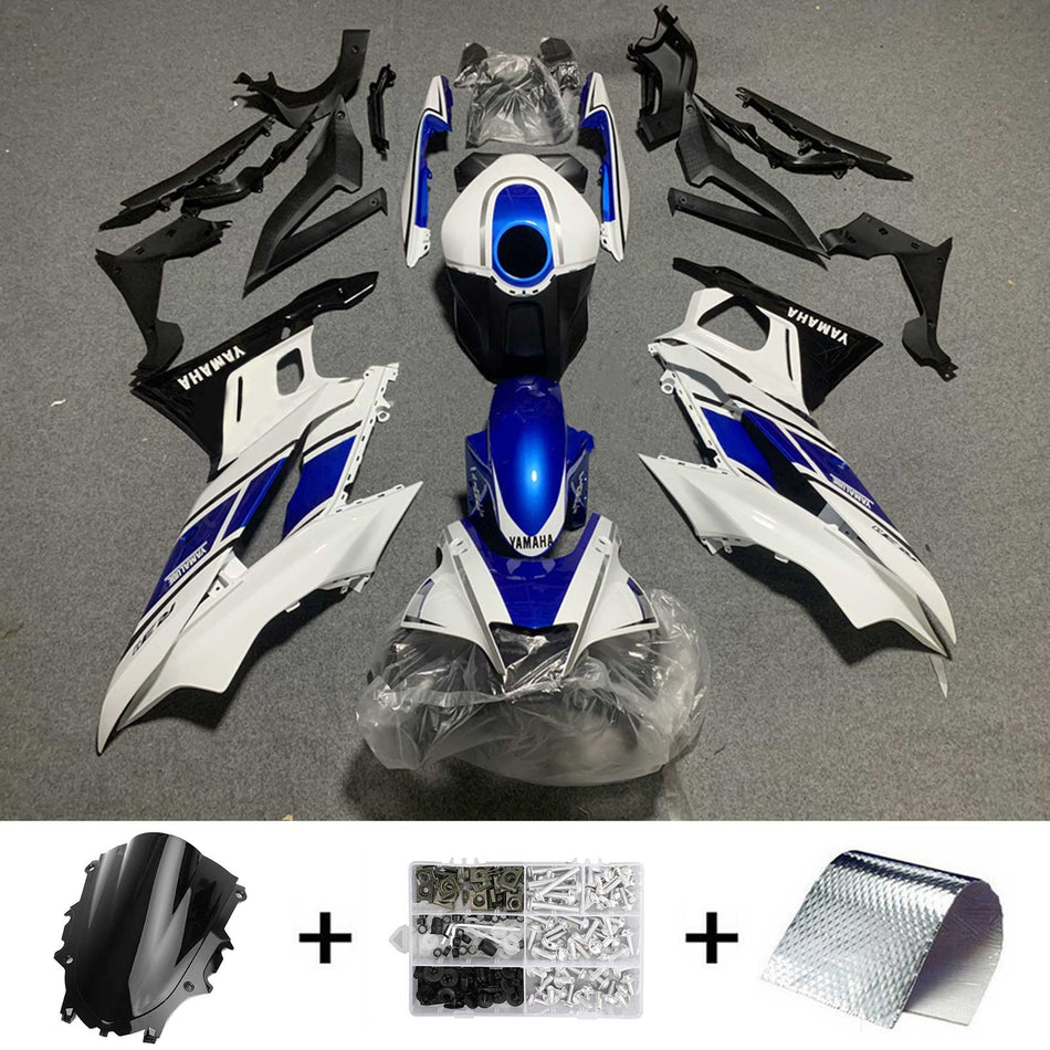 2019-2021 ヤマハ YZF-R3 R25 Amotopart インジェクションフェアリングキット ボディワーク プラスチック ABS #129