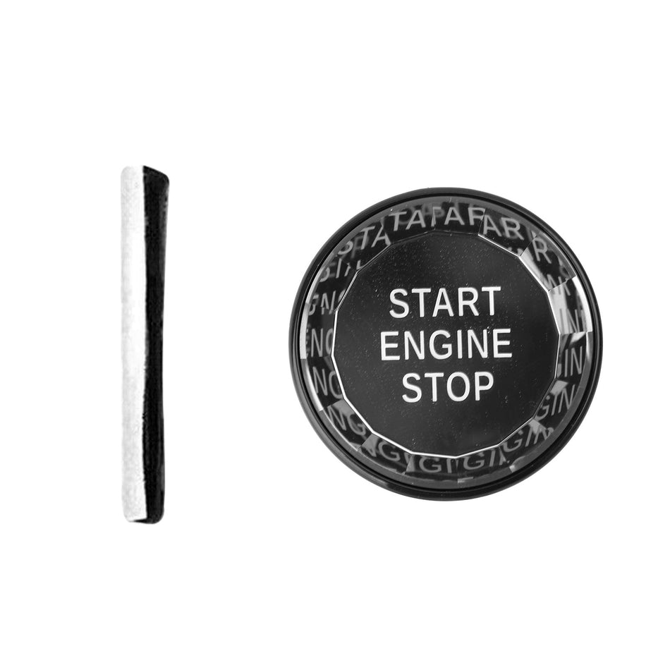 BMW Eシャーシ E90 E92 E93 E64 E46用 ブラック スタート ストップ エンジン ボタン クリスタル