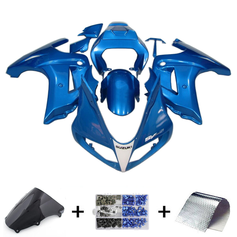2003-2013 スズキ SV650 Amotopart インジェクションフェアリングキット ボディワーク プラスチック ABS #101