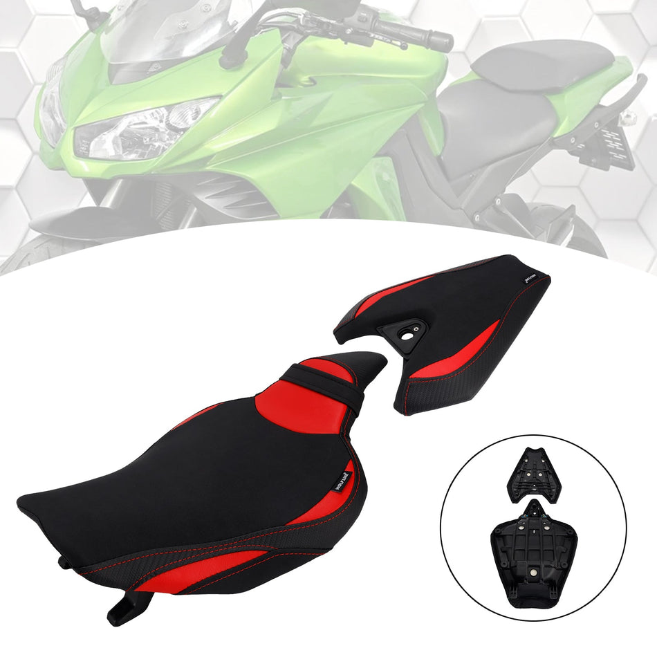 2014-2025 2024 カワサキ Z1000 フロント＆リア レイダー パッセンジャークッションキット レッド