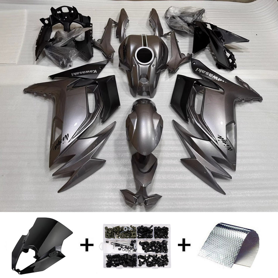 インジェクションフェアリングキット ボディワーク ABS カワサキ ER-6F Ninja650 2020-2025 に適合
