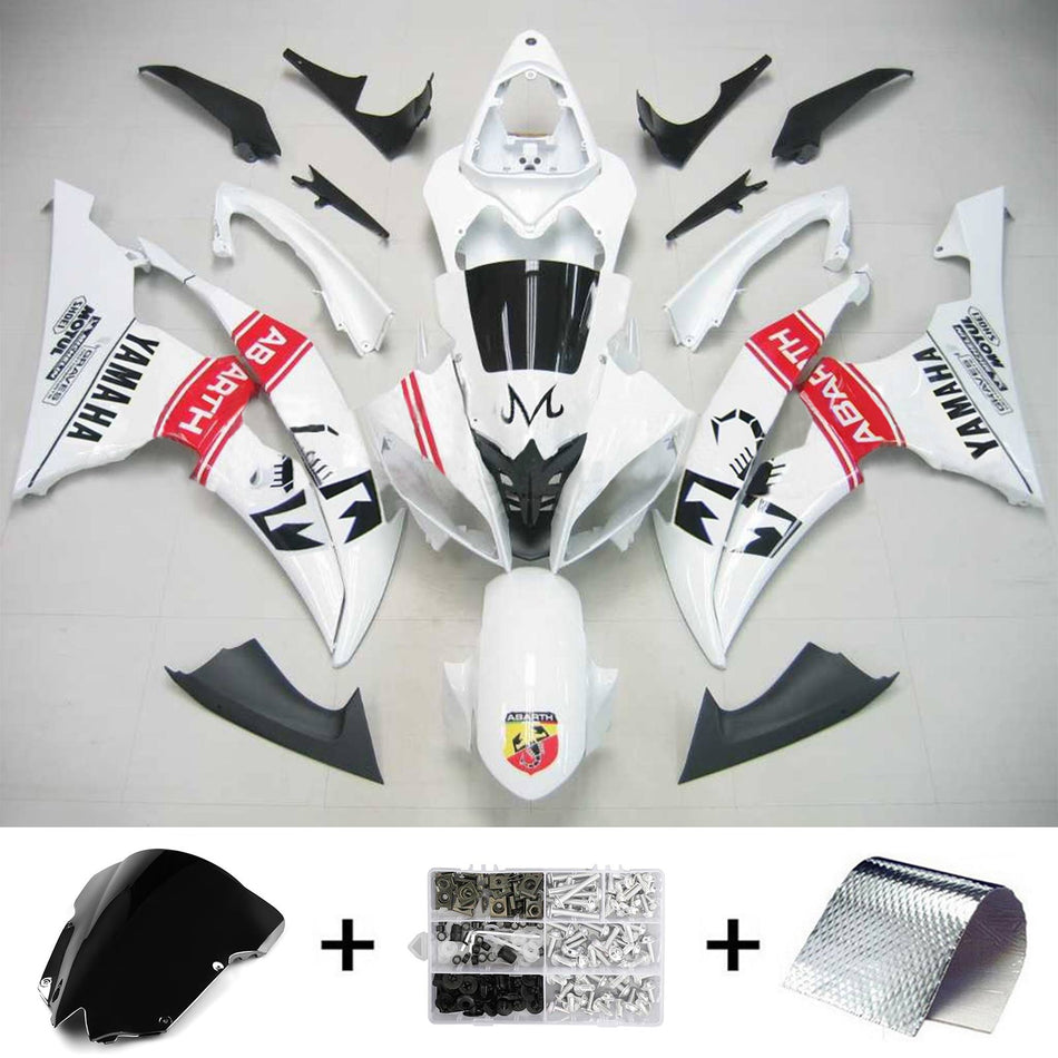 2008-2016 ヤマハ YZF 600 R6 インジェクションフェアリングキット ボディワーク プラスチック ABS #134