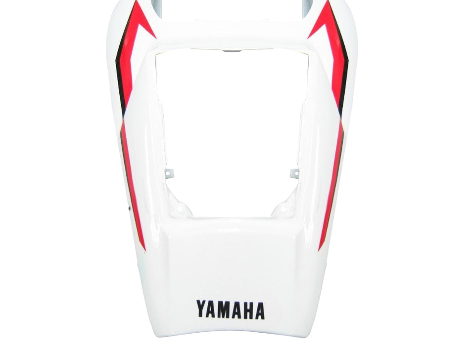 2002-2003 ヤマハ YZF-R1 ホワイト レッド レーシングフェアリング ジェネリック
