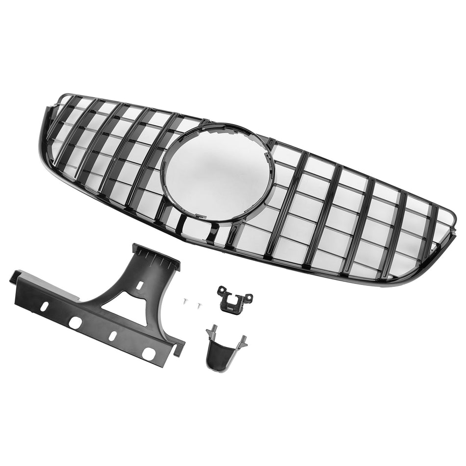 2014-2017 メルセデス Eクラス W207 クーペ GTスタイル フロントバンパーグリル