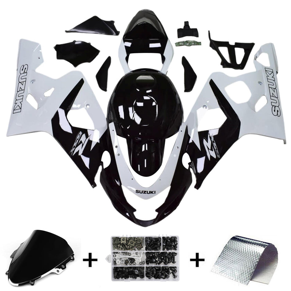 2004-2005 スズキ GSXR 600/750 K4 インジェクションフェアリングキット ボディワーク プラスチック ABS
