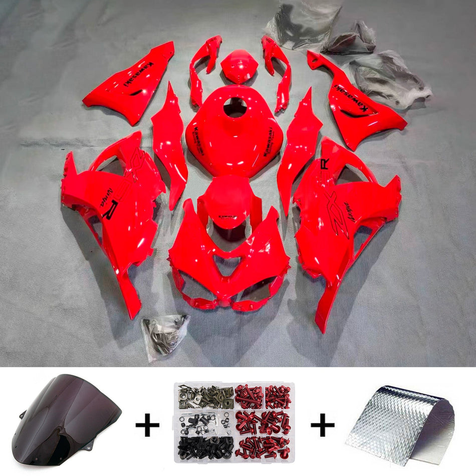 インジェクションフェアリングキット ボディワーク プラスチック ABS カワサキ ZX-6R 2024-2025 に適合