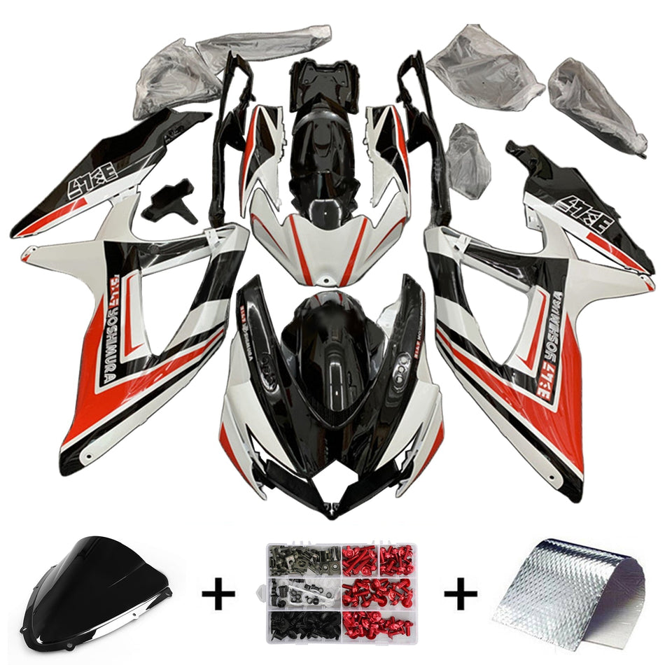 2008-2010 スズキ GSXR 600/750 K8 フェアリングキット ボディワーク プラスチック ABS