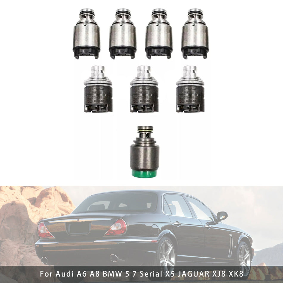 5HP24 トランスミッション ソレノイド セット Audi A6 A8 BMW 5 7 シリアル X5 JAGUAR XJ8 XK8 用