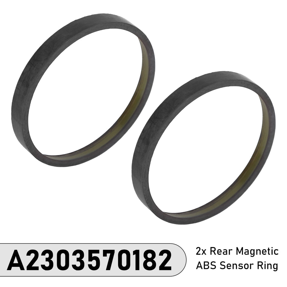 メルセデスベンツ C204 W204 S204 A2303570182 用リア磁気ABSセンサーリング 2個