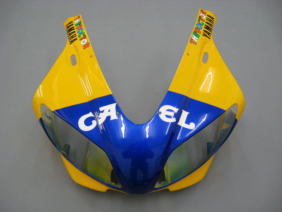 1998-1999 ヤマハ YZF-R1 イエロー ブルー No.46 キャメル レーシング フェアリング ジェネリック