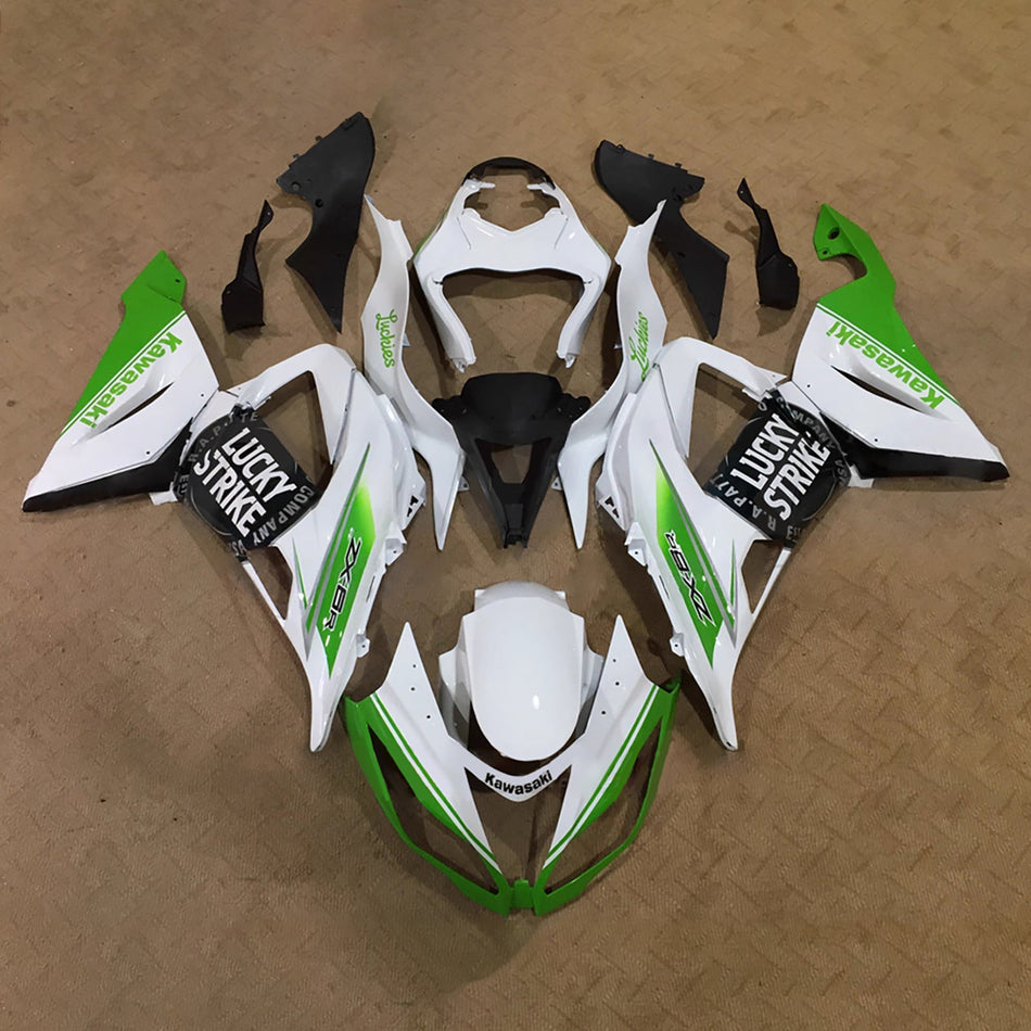 インジェクションフェアリングキット ボディワーク プラスチック ABS カワサキ ZX6R 636 2013-2018 に適合