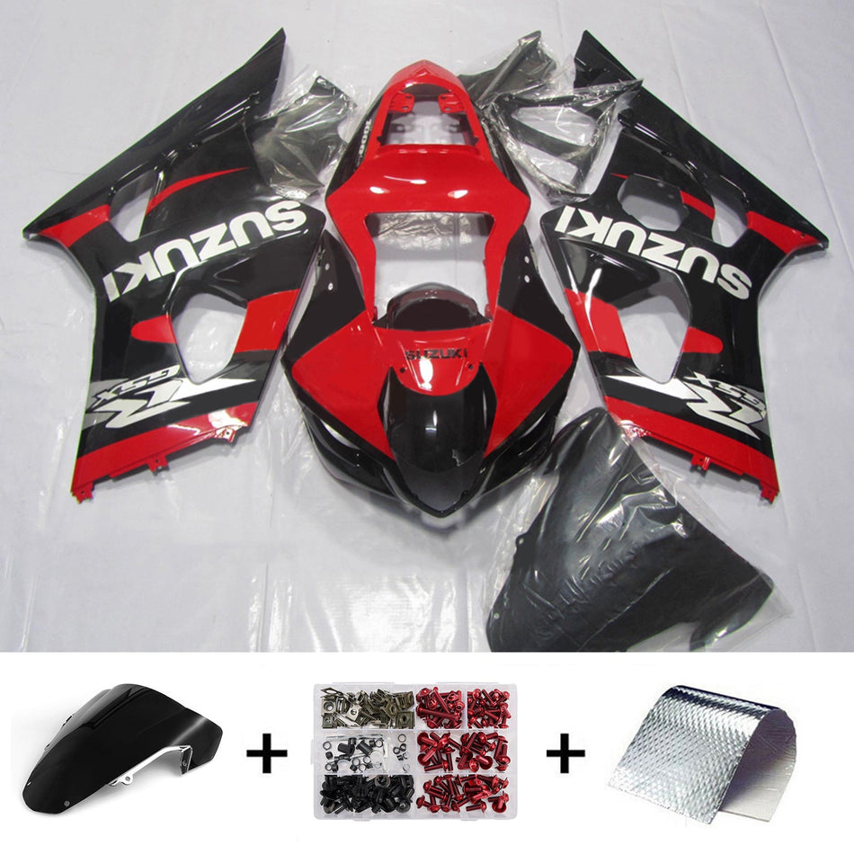 スズキ GSXR1000 2003-2004 K3用 インジェクションフェアリングキット ボディワーク プラスチック ABS