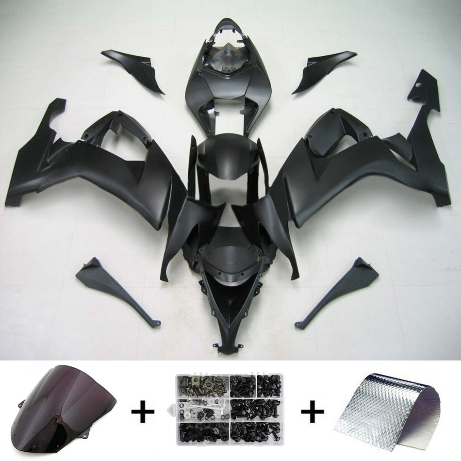 2008-2010 カワサキ ZX10R Amotopart インジェクションフェアリングキット ボディワーク プラスチック ABS #113