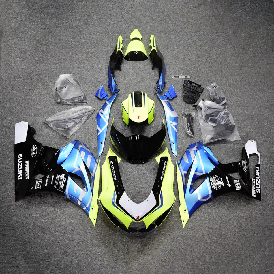 スズキ GSXR1000 2017-2025 K17用 インジェクションフェアリングキット ボディワーク プラスチック ABS