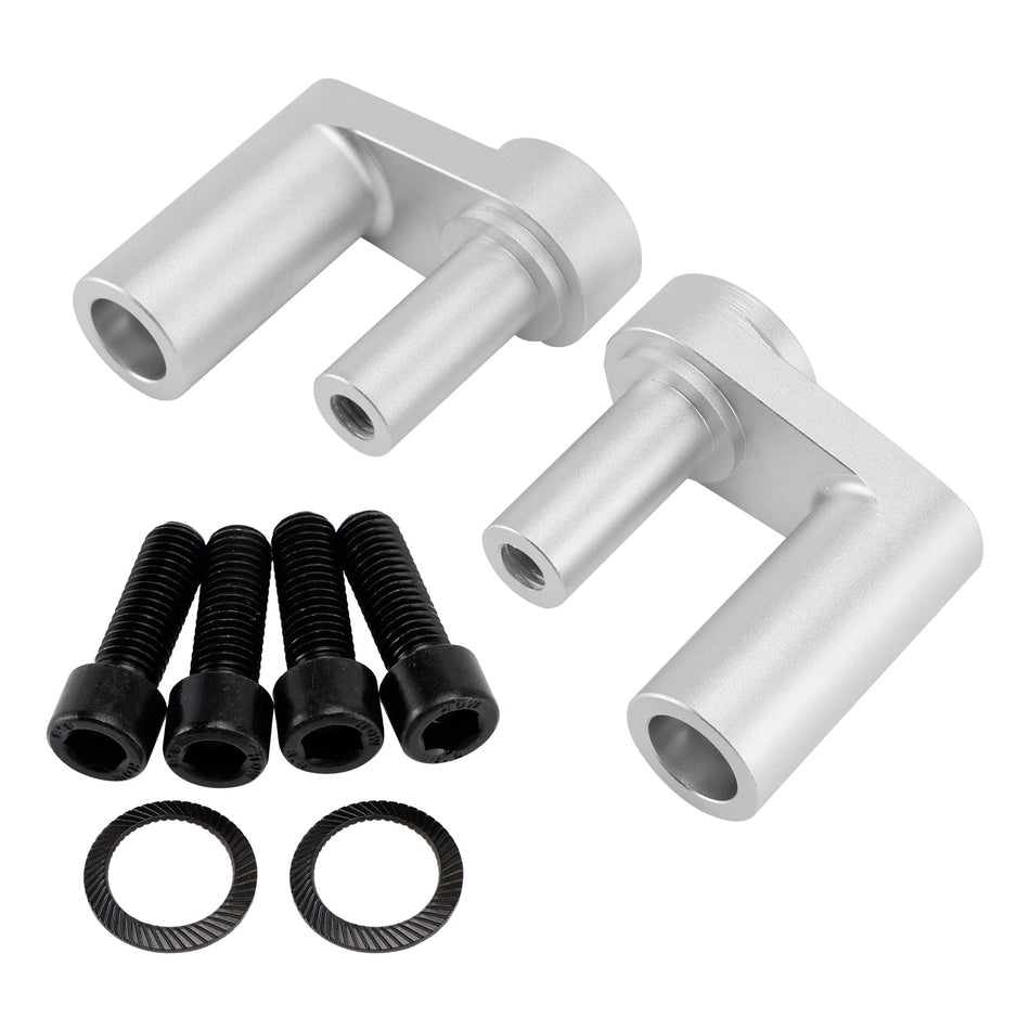 SPESSORI RIALZI ライザー MANUBRIO ARGENTO PER BMW R1200RT R1250RT 2014-2024