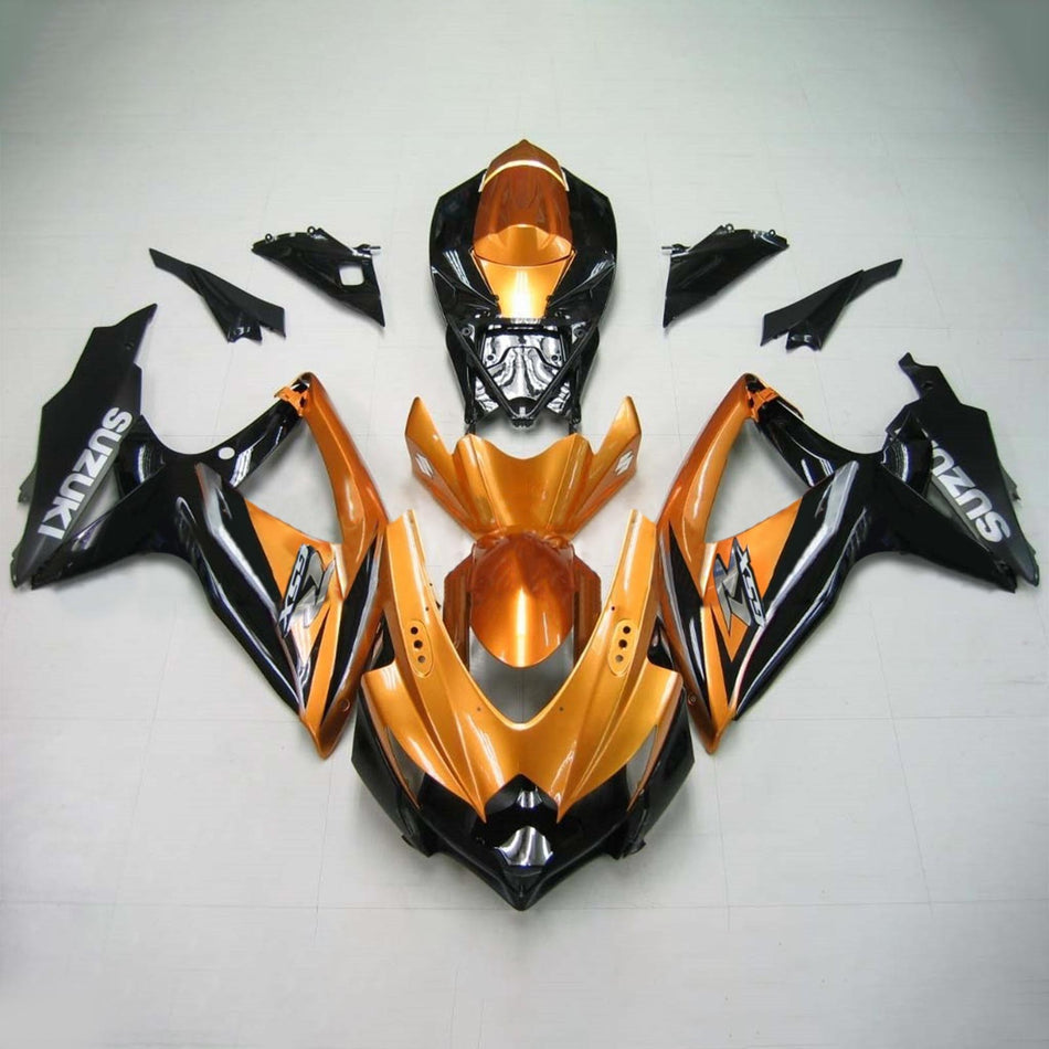 2008-2010 スズキ GSXR 600/750 K8 Amotopart インジェクションフェアリングキット ボディワーク プラスチック ABS #155